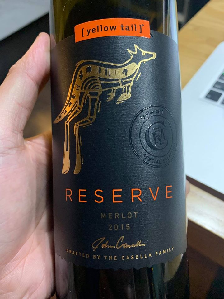 Yellow tail Merlot Reserve 2015