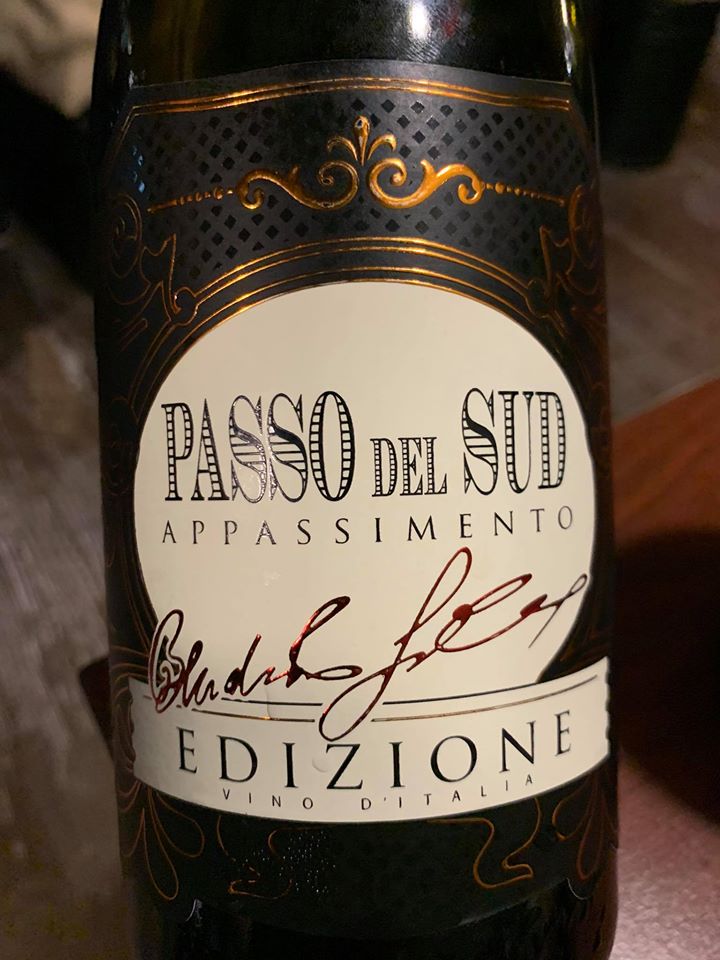 Passo del sud Appassimento Edizione 2017