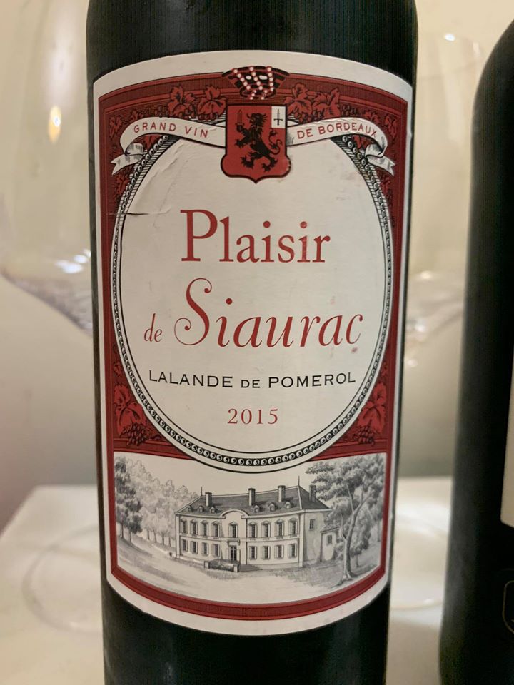 Plaisir de Siaurac 2015