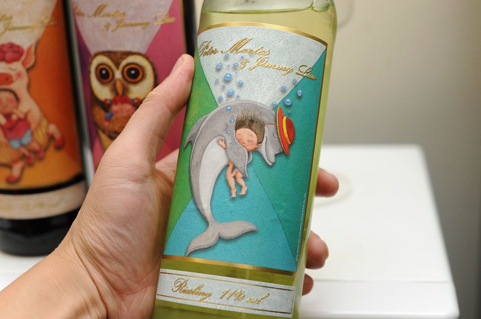 幾米聯名酒款海豚抱抱