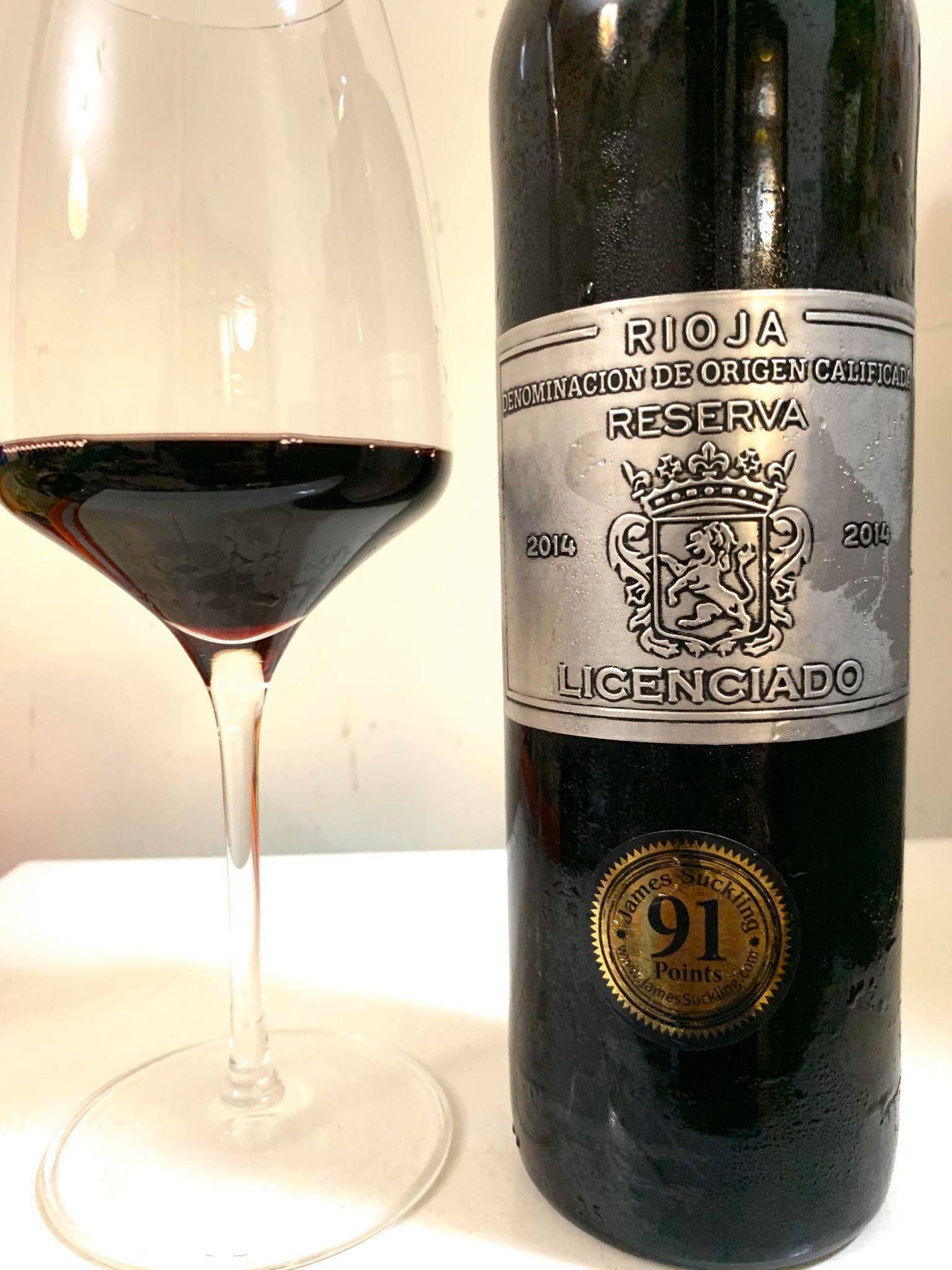 Spain Rioja red Licenciado Reserva