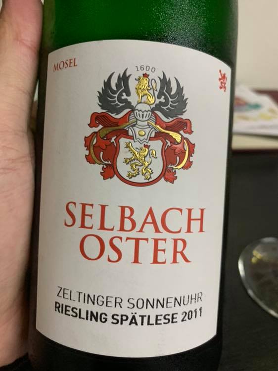 Selbach Oster zeltinger Sonnenuhr Riesling Spätlese