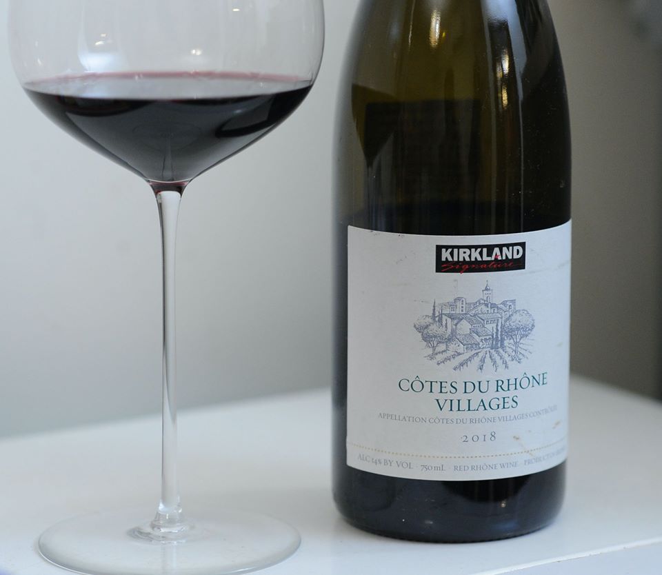 Kirkland Signature Cotes du Rhone Villages 2018