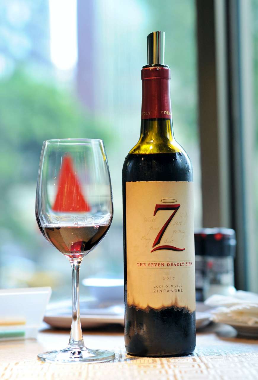 The 7 deadly Zins Lodi Old Vine Zinfandel 