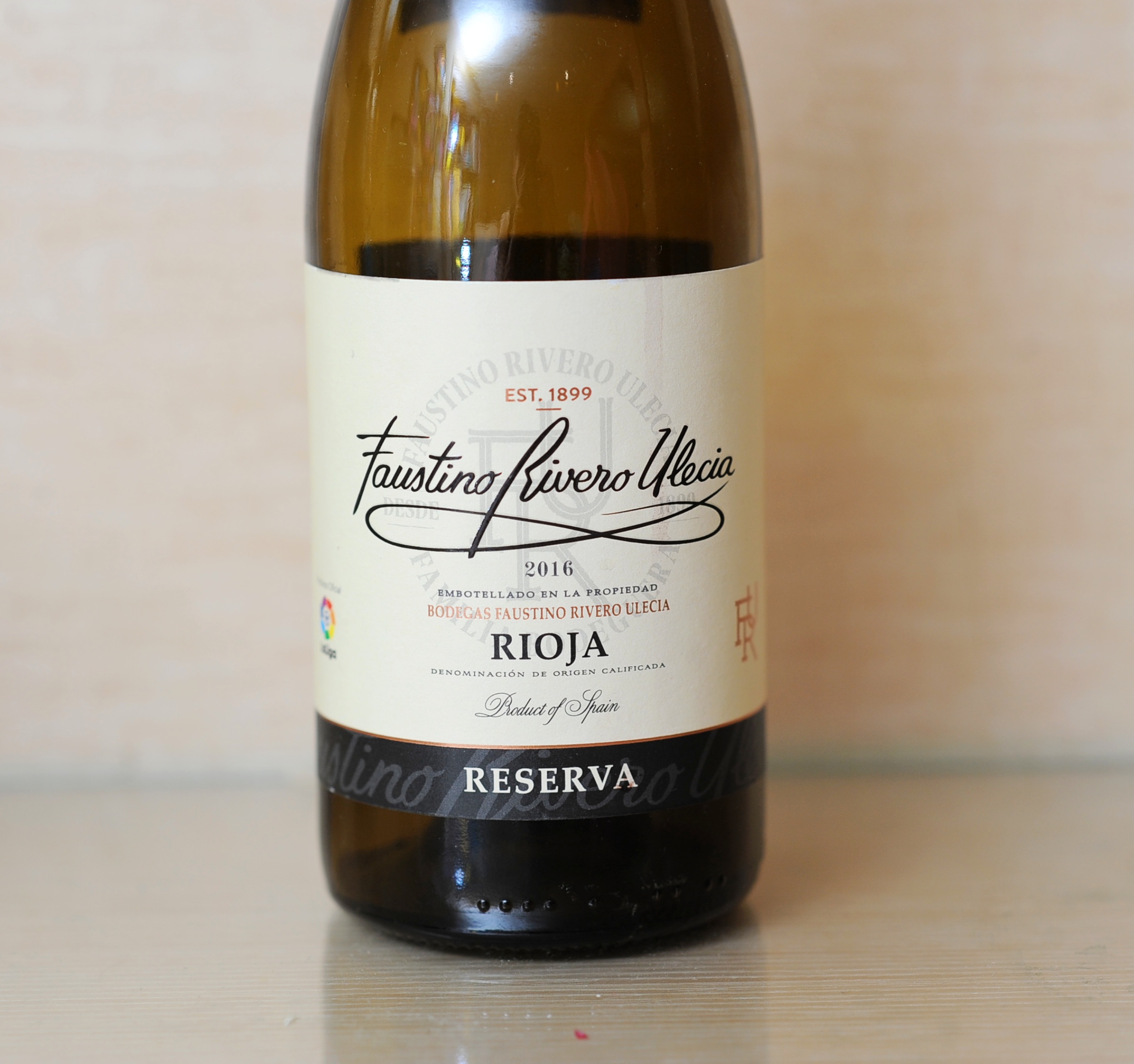 Faustino Rivero Ulecia Rioja Reserva