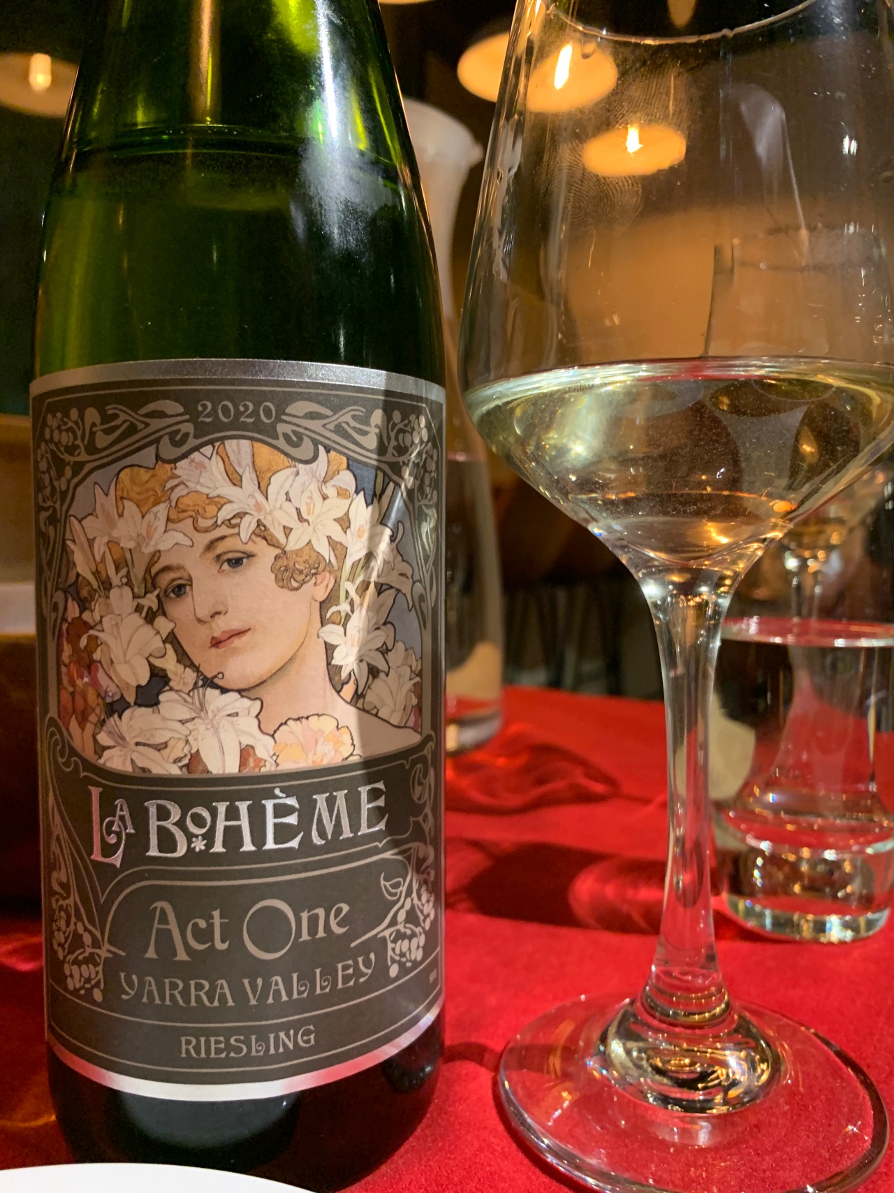 La Boheme Act One Riesling