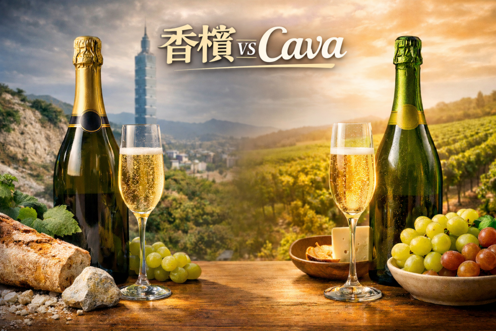 為什麼同樣是二次發酵，Cava 跟香檳喝起來還是差很多？
